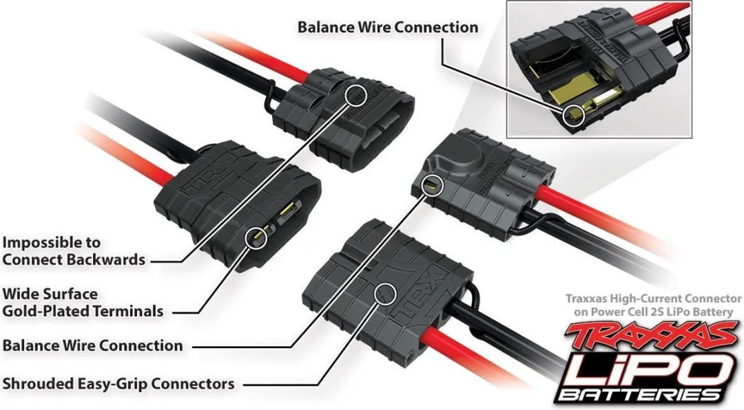 Traxxas ID Duo EZ Peak Lader - Blauw