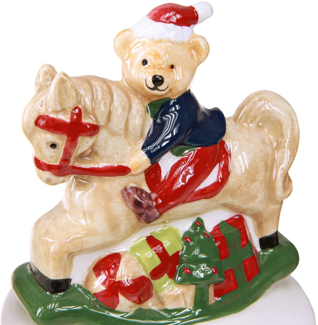 Kaemingk Kerstbonboniere Snoeppot 20cm - 2 Stuks