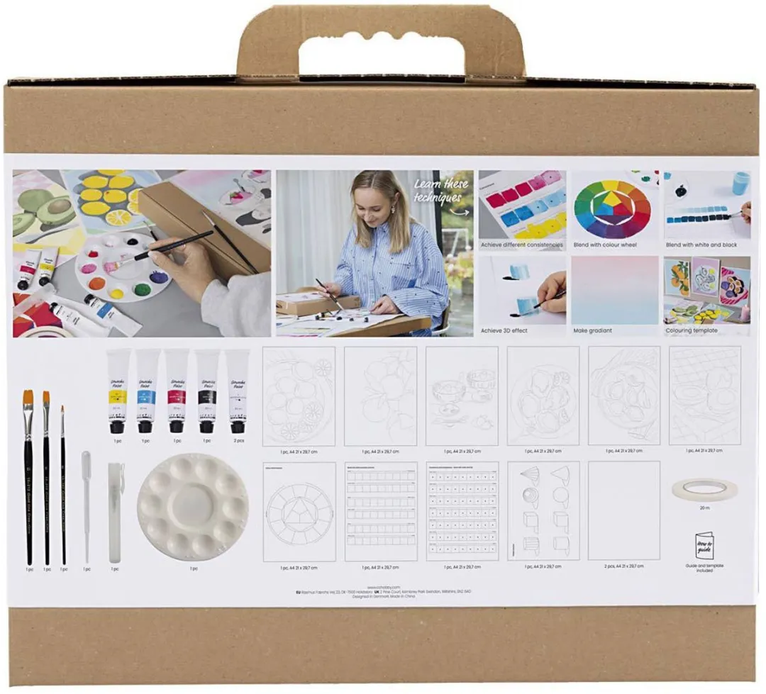 Creativ Company Hobbyset Kaarsen Maken Roos - Multi Kleuren