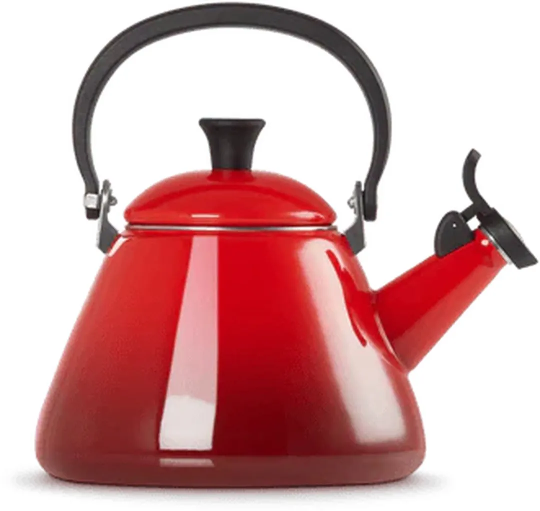 Le Creuset Fluitketel Kone 1.6L - Kersenrood - Inductiegeschikt