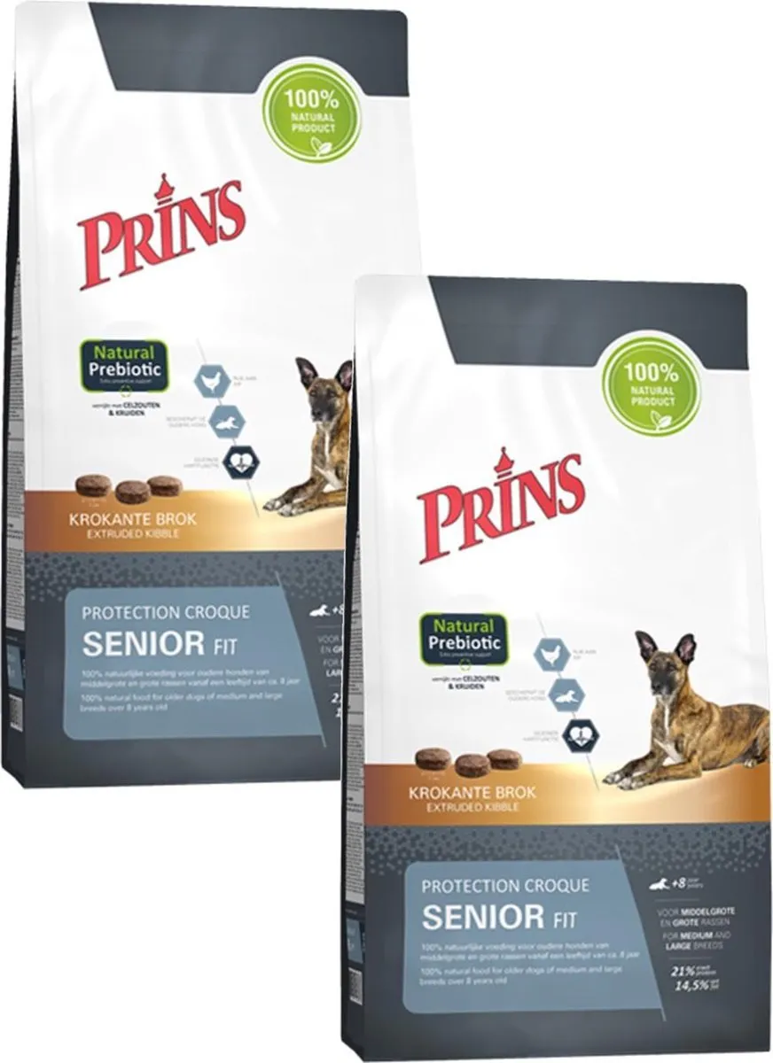 Prins Protection Croque Senior Fit Hondenvoer - 20 kg