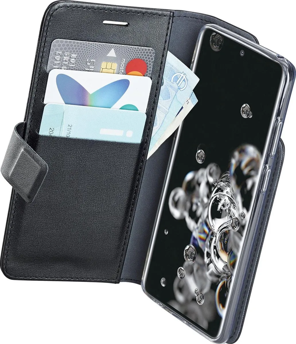 Azuri Samsung Galaxy S20 Ultra Walletcase - Zwart