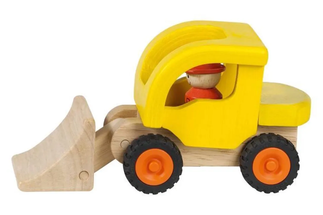 Goki Wheel Loader 55962 - Rood