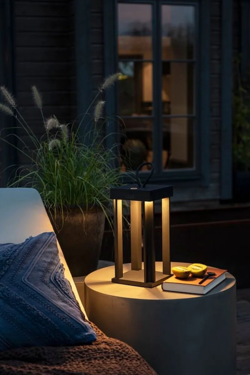 Konstsmide Cannes LED Tafellamp Buiten 2.2W - Zwart