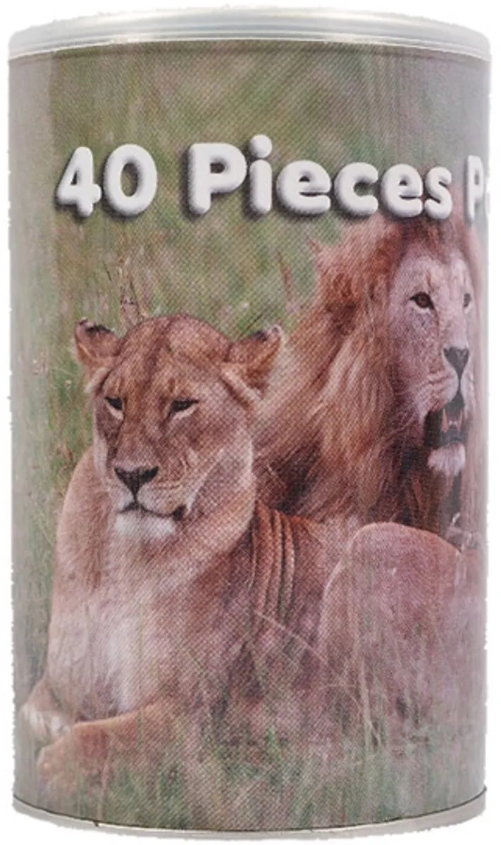 PIA Soft Toys Leeuw Puzzel 40 Stuks - Multicolor