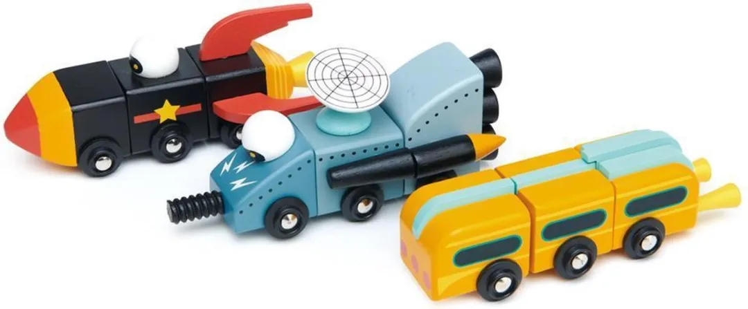 Tender Leaf Toys Speelset Space Race Junior Hout 9-delig
