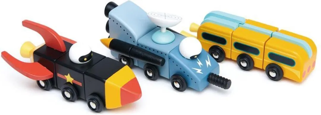Tender Leaf Toys Speelset Space Race Junior Hout 9-delig