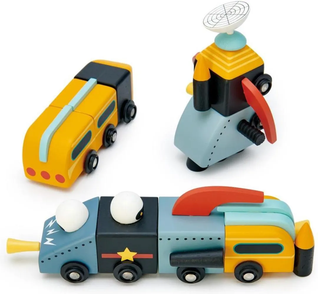 Tender Leaf Toys Speelset Space Race Junior Hout 9-delig