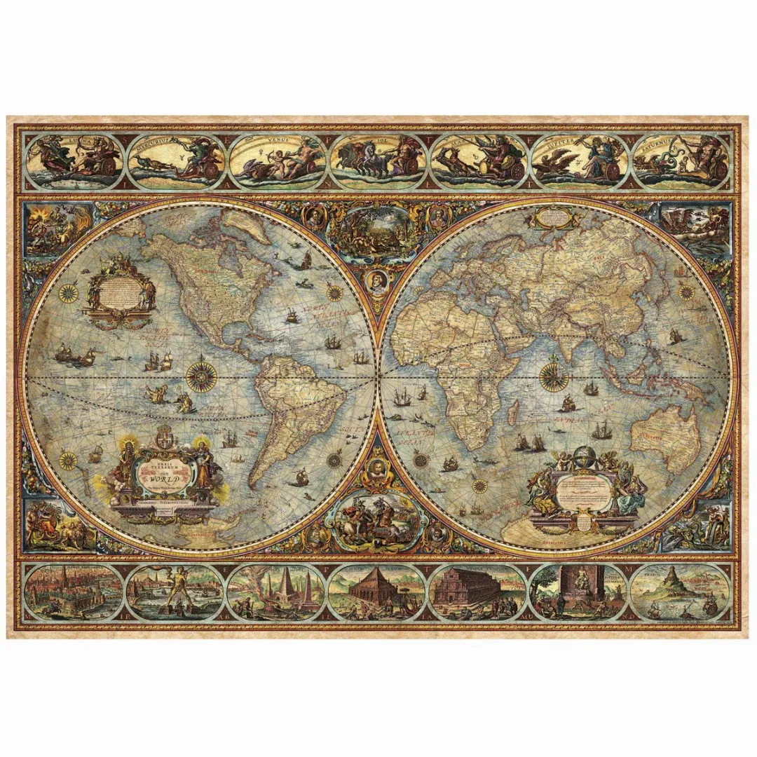 Educa Orbis Terrarum Wereldkaart Puzzel 1000 Stuks