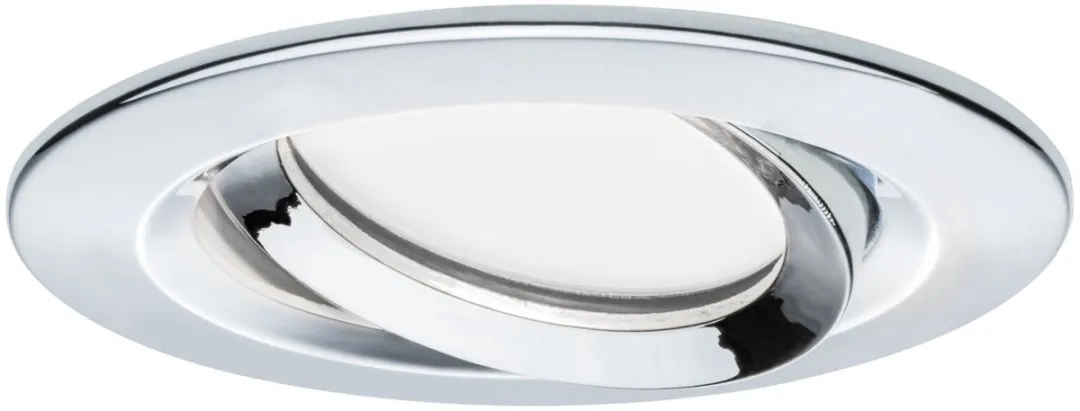 Paulmann Nova Plus LED-inbouwlamp 6W 470lm 2700K - Ø93mm Chroom