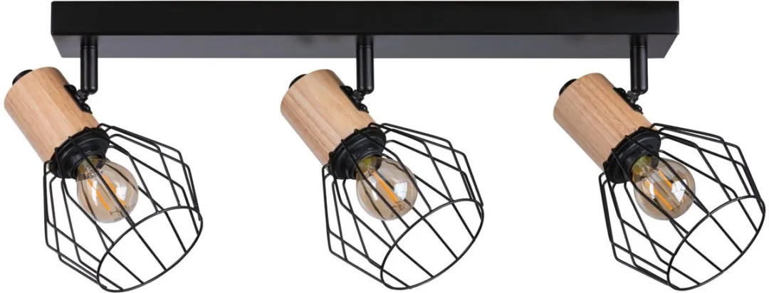 Paulmann Spotlight Lanka E14 3x20W Dimbare Spot - Zwart