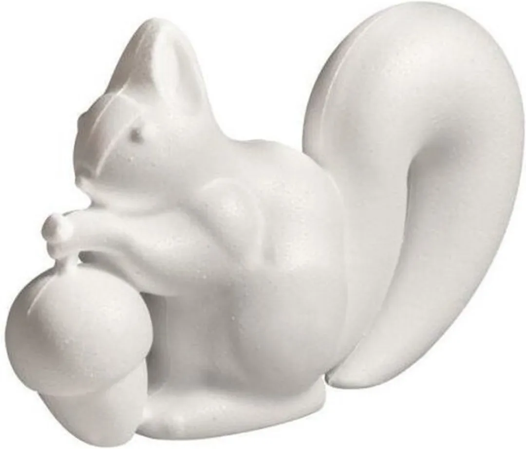 Rayher Hobby Piepschuim Eekhoorn 18cm