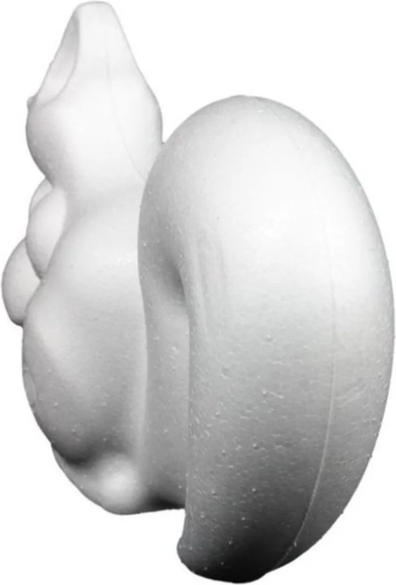 Rayher Hobby Piepschuim Eekhoorn 18cm - Wit