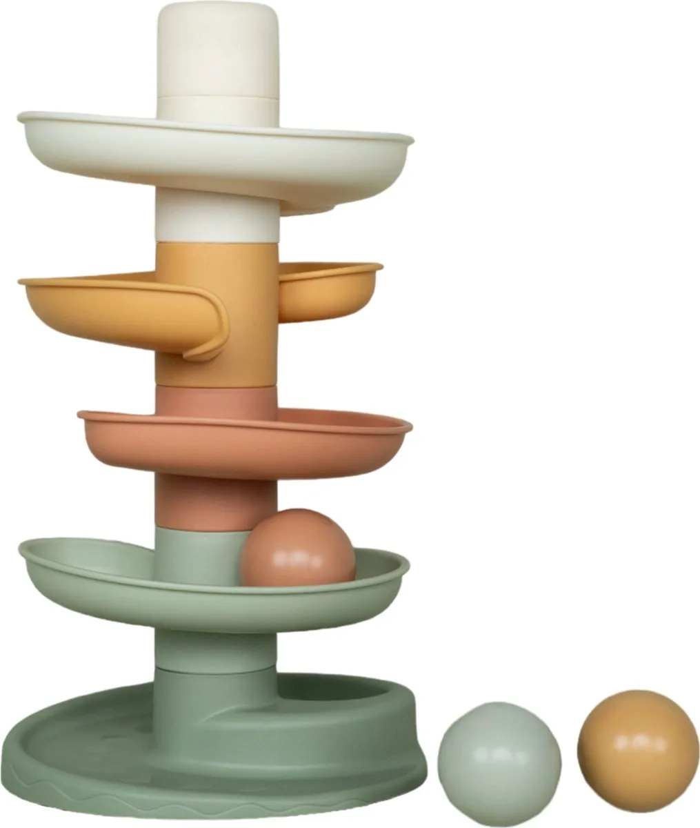 Rubo Toys Little Dutch Spiraaltoren - 8-delig Multicolor