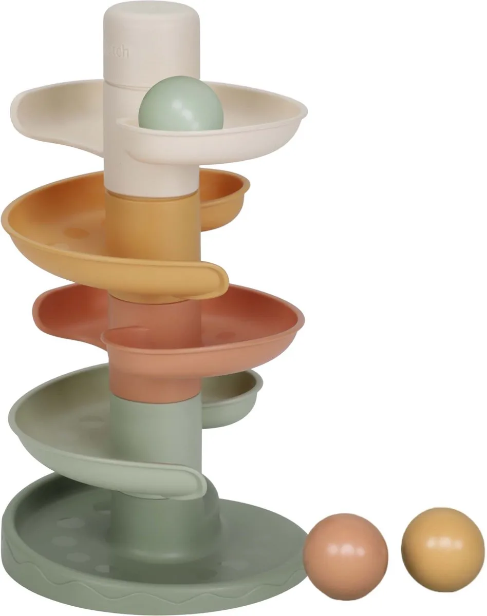Rubo Toys Little Dutch Spiraaltoren - 8-delig Multicolor