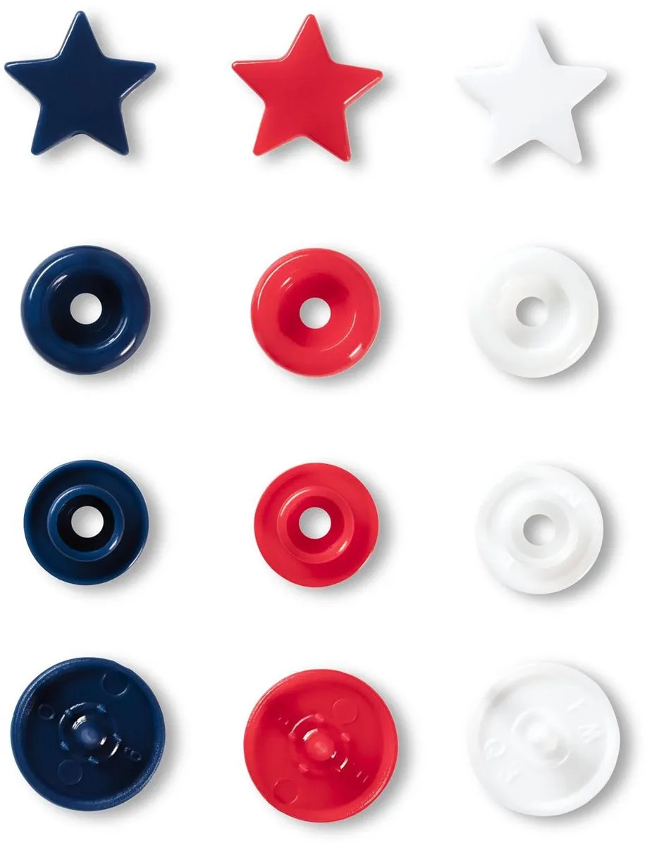 Prym Love Color Drukknoppen Ster 12,4mm
