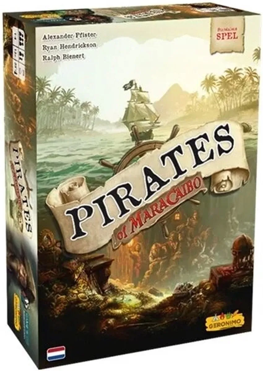 Geronimo Games Pirates of Maracaibo Bordspel - 1-4 Spelers
