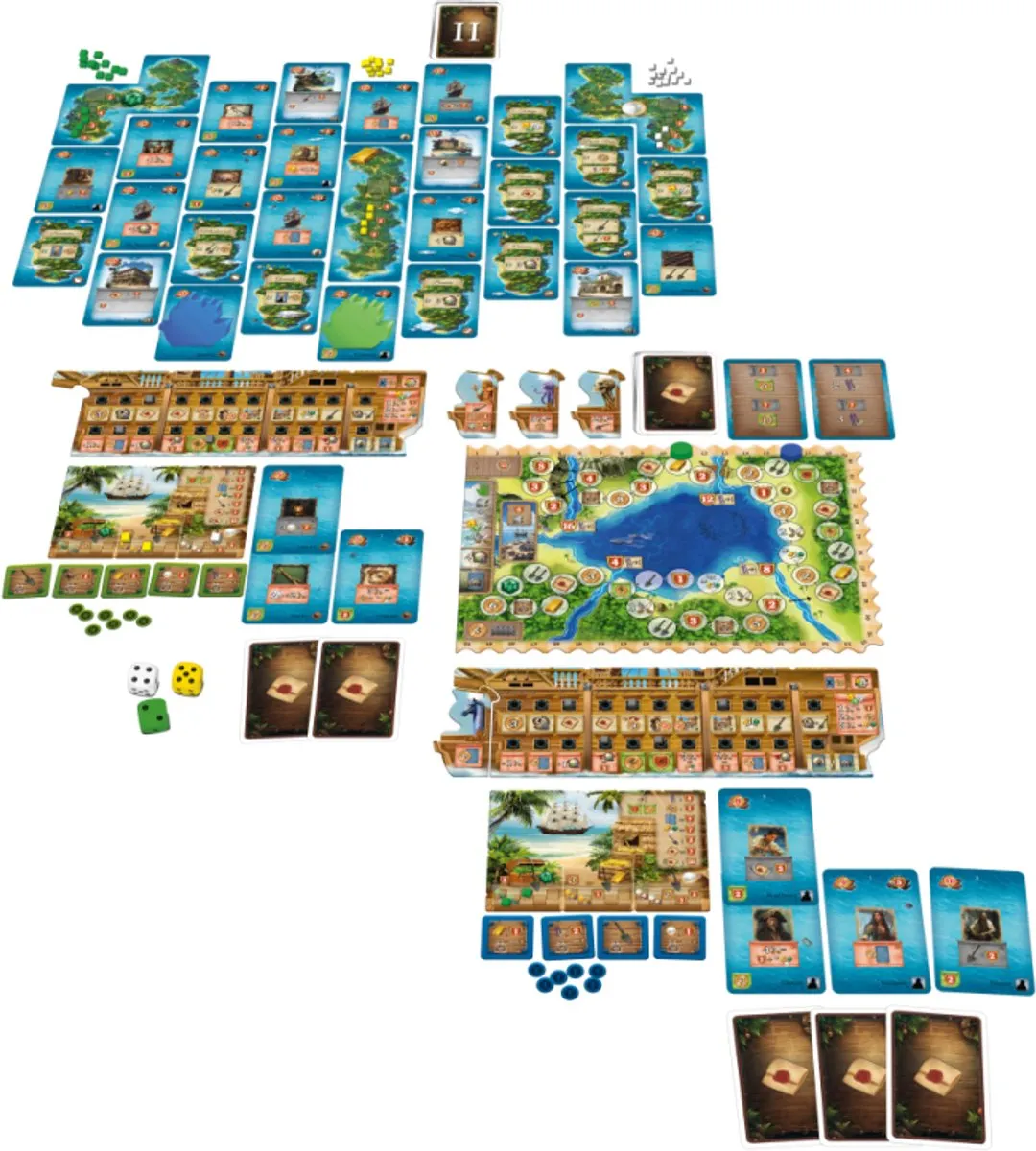 Geronimo Games Pirates of Maracaibo Bordspel - 1-4 Spelers