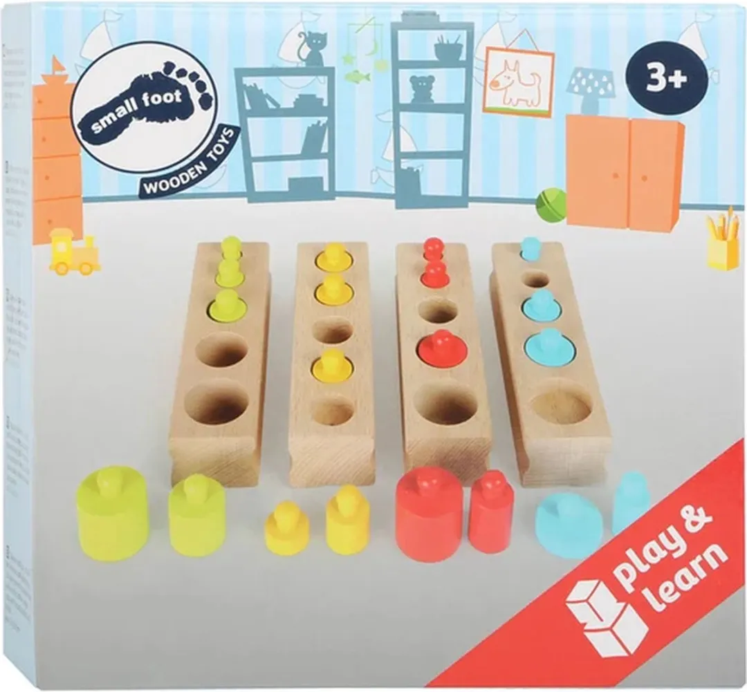 Small Foot Houten Puzzel Grootte Sorteren 10525 - Multicolor