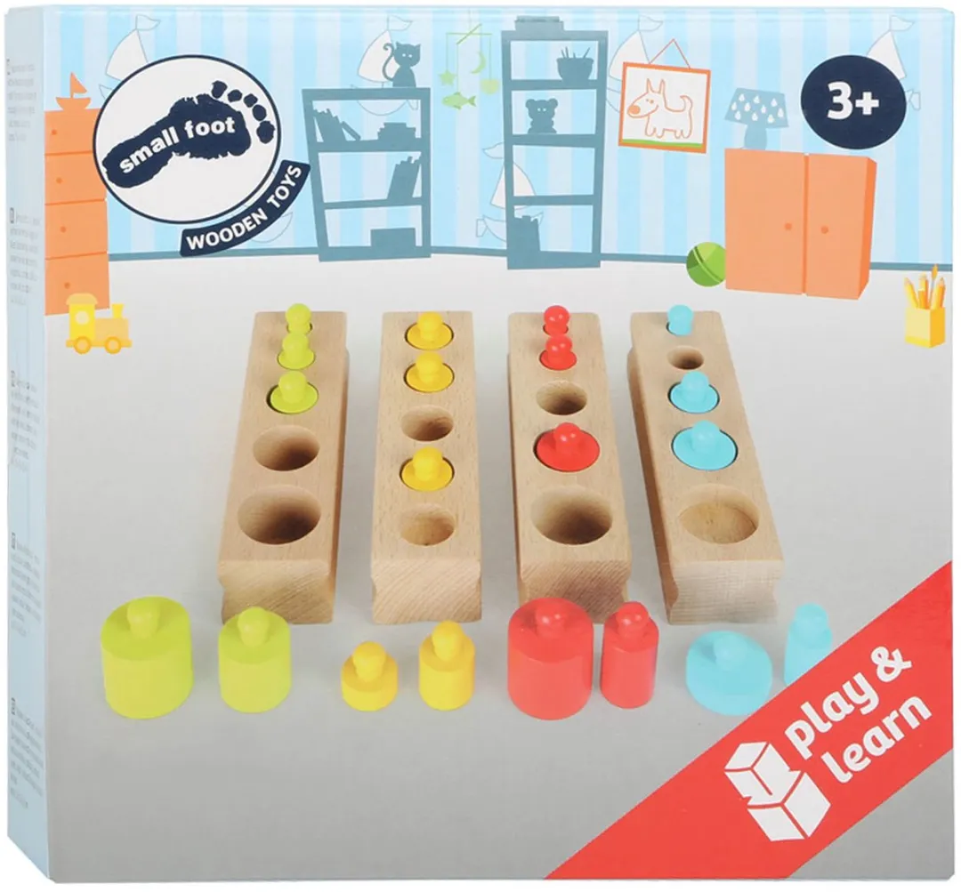 Small Foot Houten Puzzel Grootte Sorteren 10525 - Multicolor