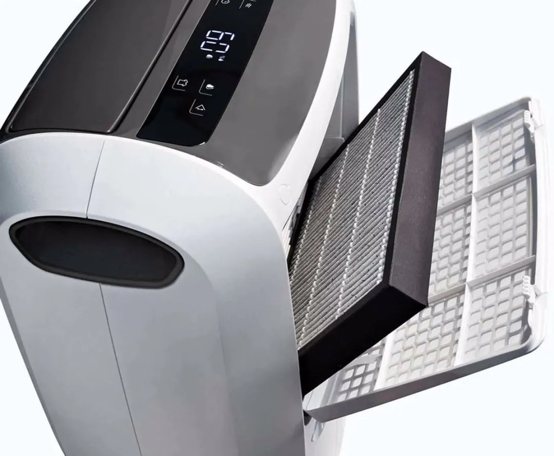 De’Longhi DDSX220WFA Luchtontvochtiger 90m² - Lichtgrijs