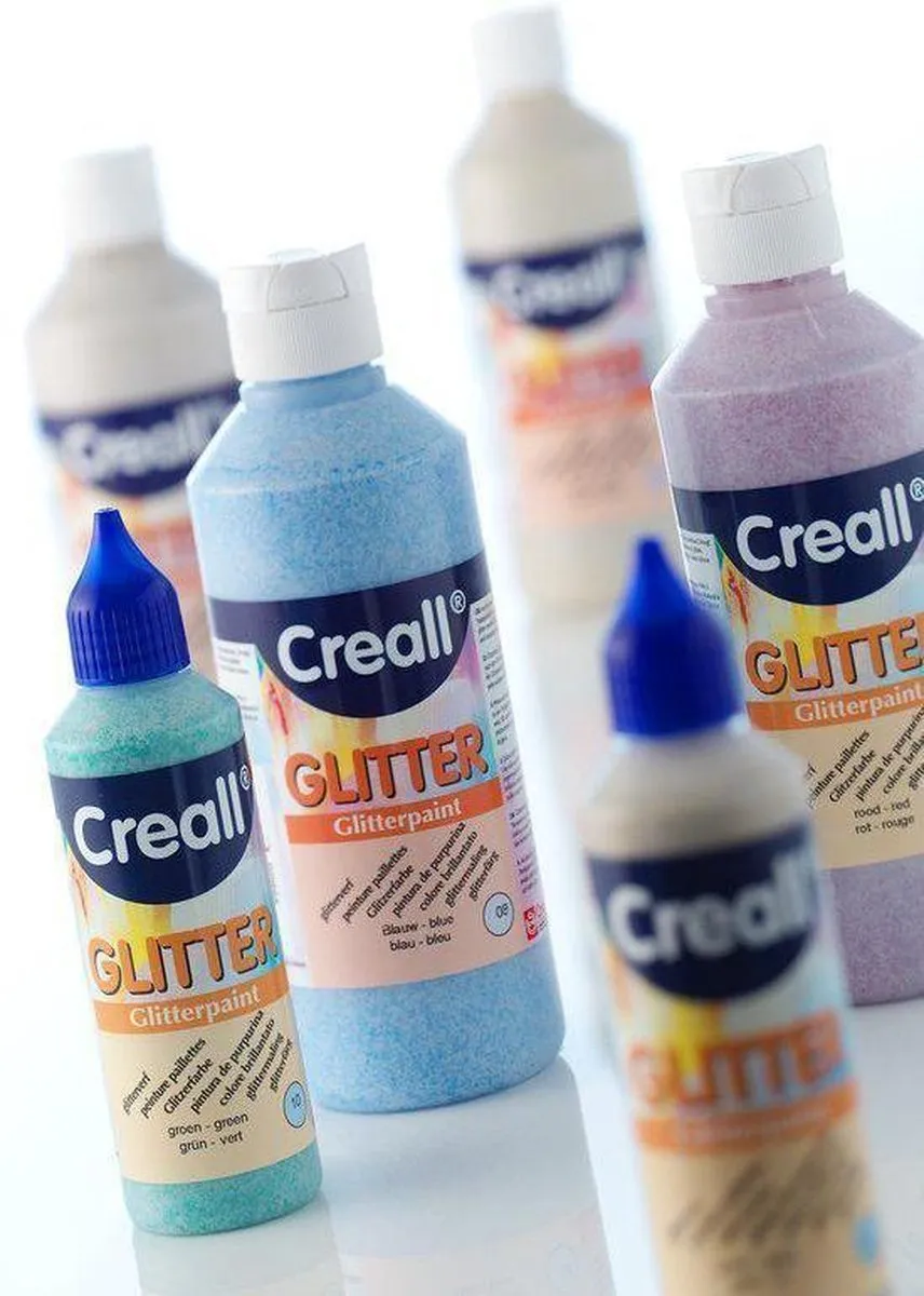 Creall Glitterverf Goud 250ml