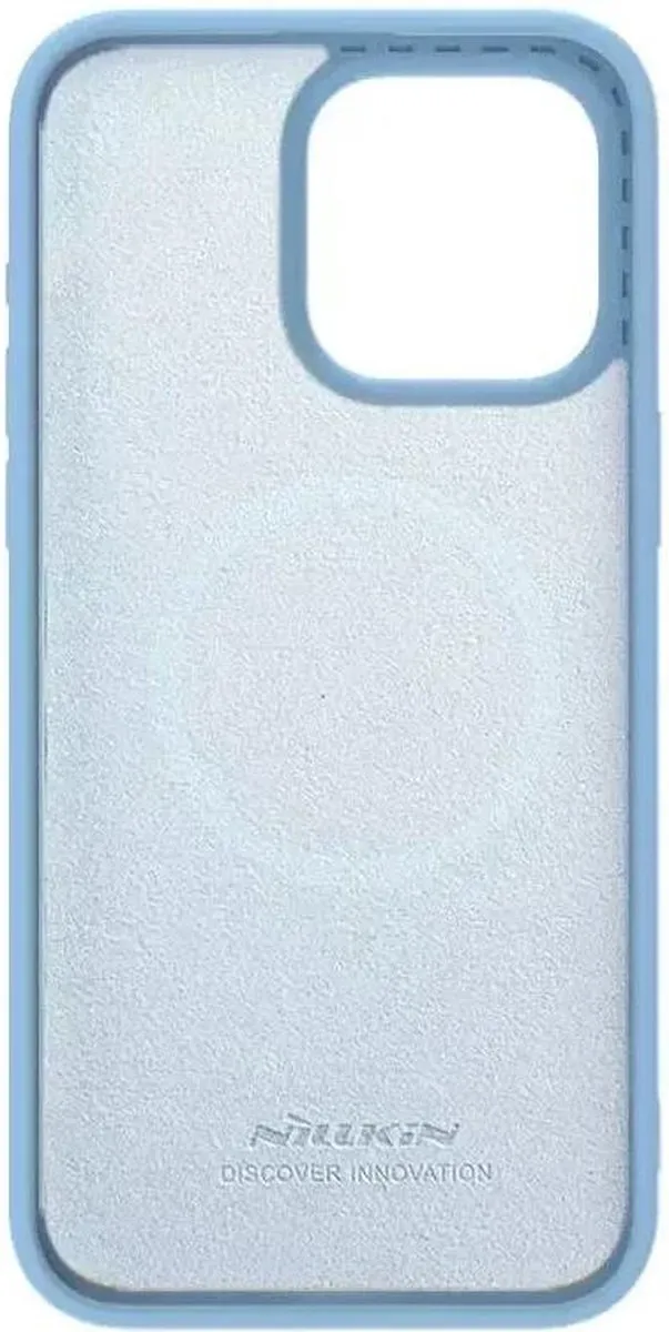 Nillkin CamShield Hoesje iPhone 15 Pro - Lichtblauw - MagSafe
