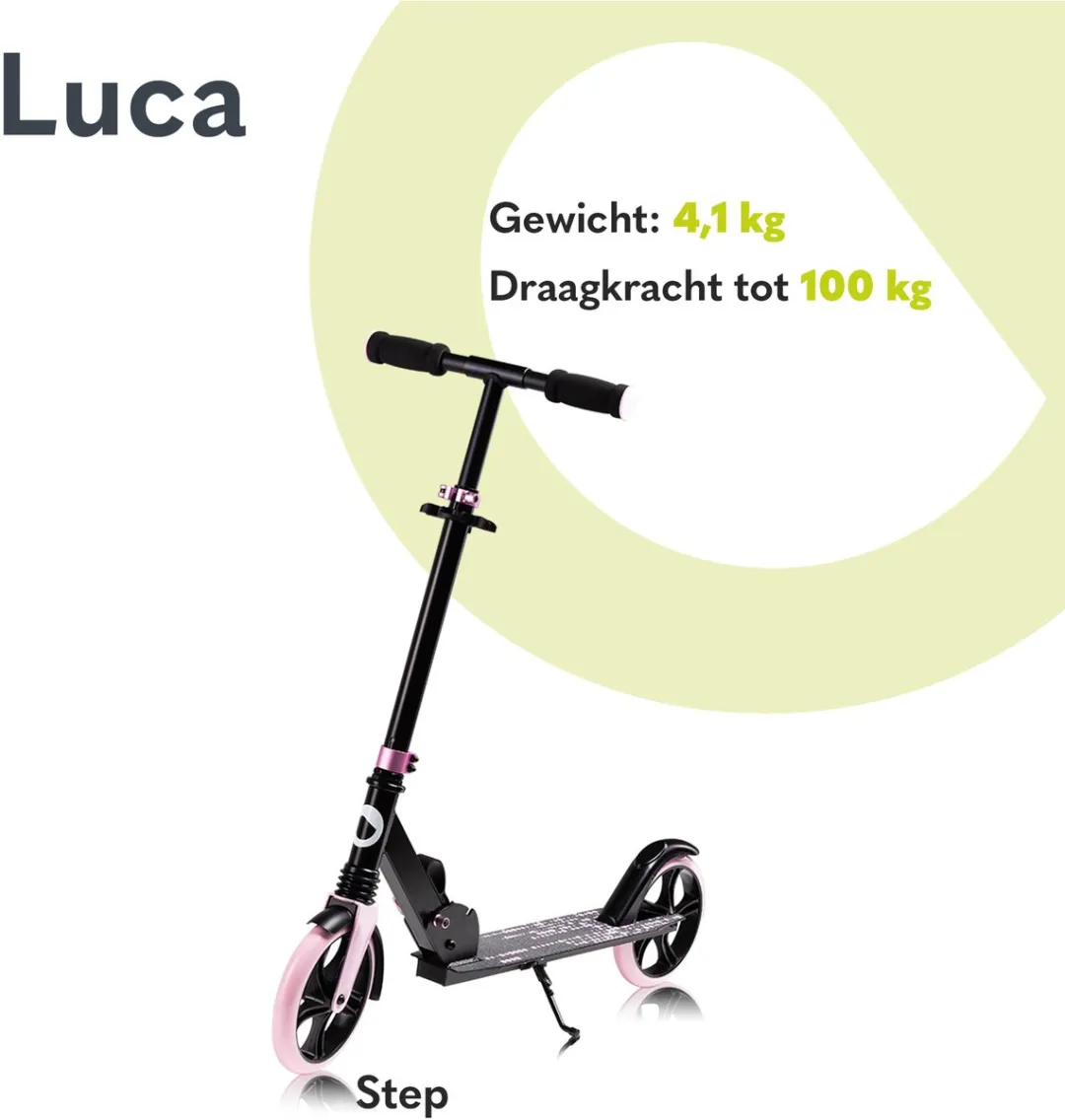 Lionelo Luca Step - Draagkracht 100kg - Roze