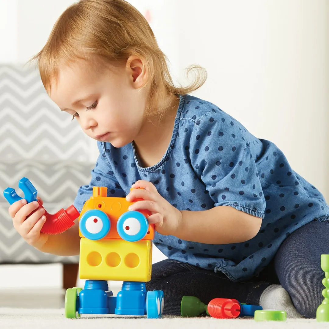 Learning Resources 3-in-1 Robot Fabriek Bouwset - Meerkleurig