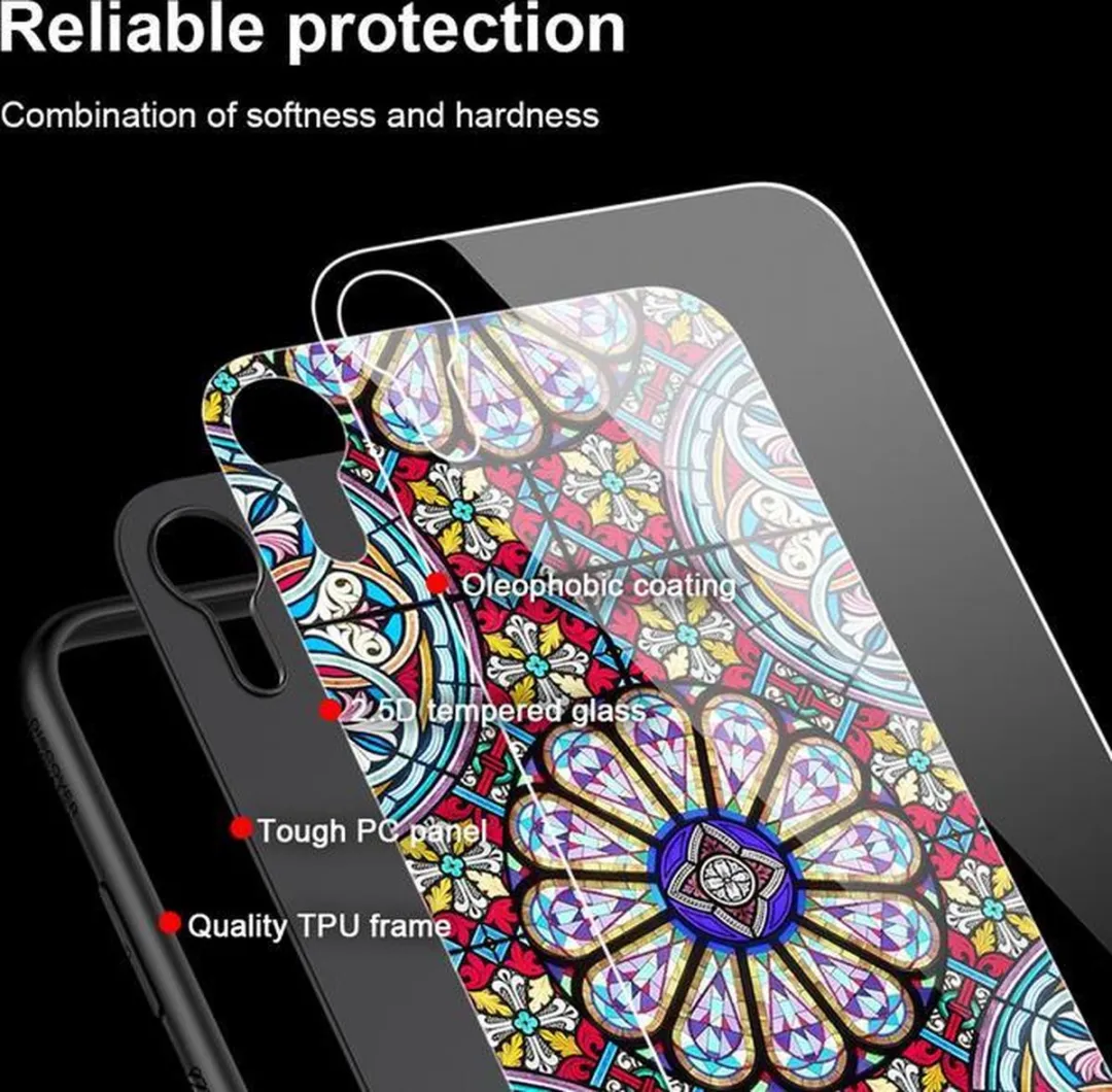Nillkin Dreamland Glass Hard Case iPhone XR - Multicolor