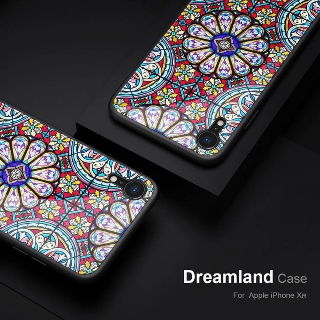 Nillkin Dreamland Glass Hard Case iPhone XR - Multicolor - afbeelding 6 van 6
