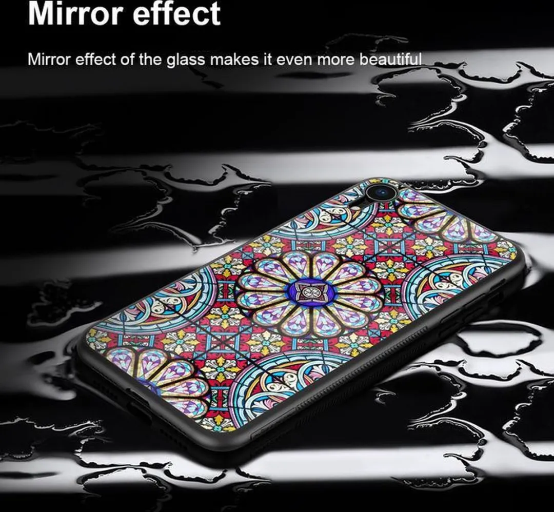 Nillkin Dreamland Glass Hard Case iPhone XR - Multicolor