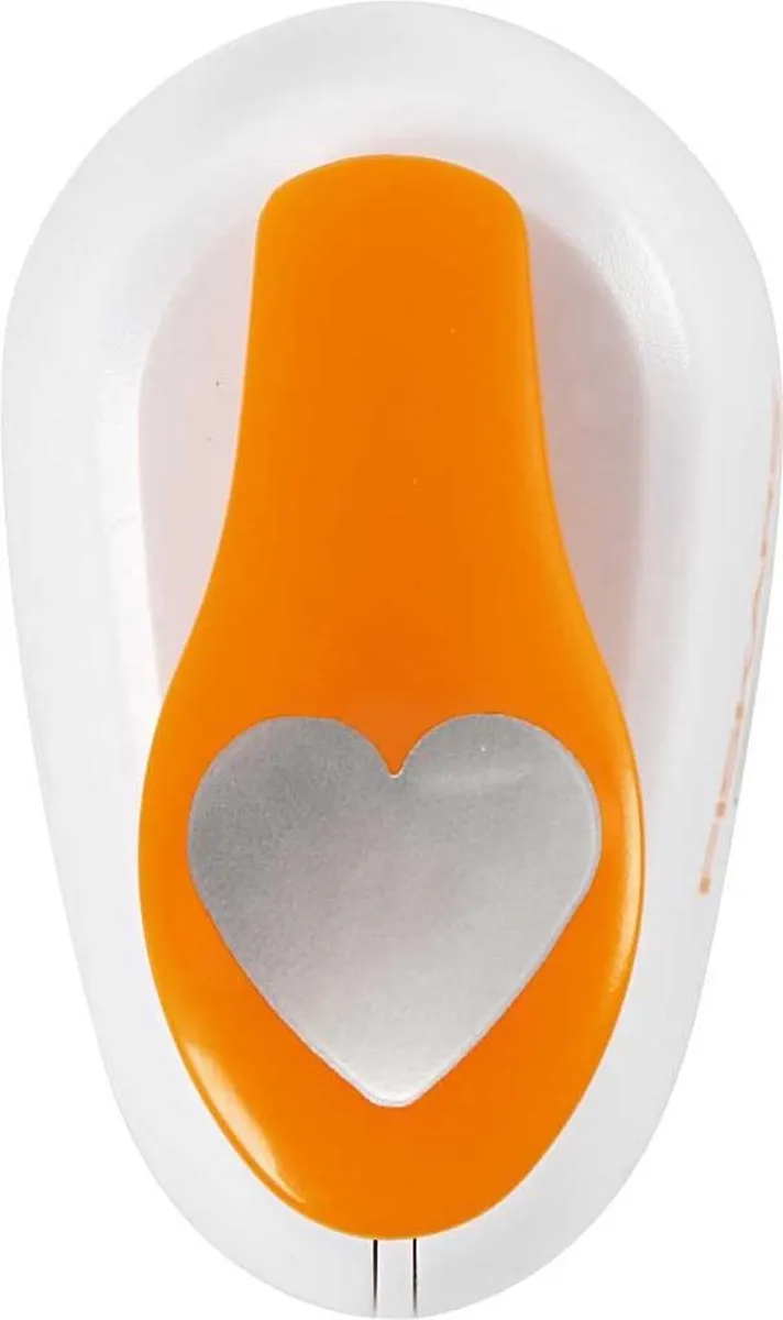 Fiskars Lever Punch Ø25mm Hart - Oranje/Wit