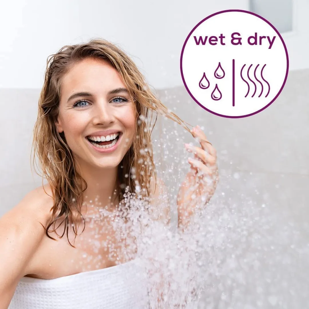 Beurer HL 36 Ladyshave - Elektrisch Scheerapparaat Vrouwen - 4 Opzetstukken - Nat/Droog - Wit-Roze - afbeelding 6 van 6