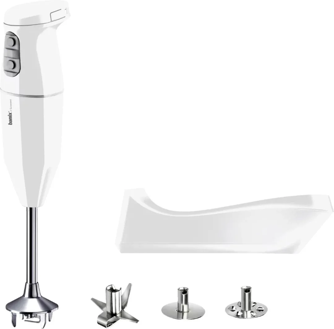 Bamix Cordless PLUS Staafmixer Wit - 2 Snelheden