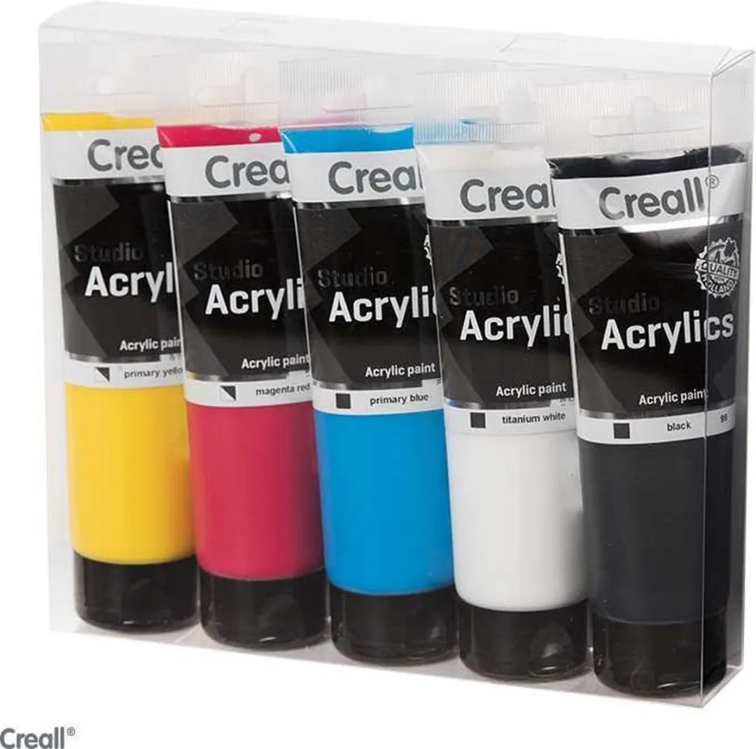 Creall Studio Acrylverf Multicolor - 5x120ml