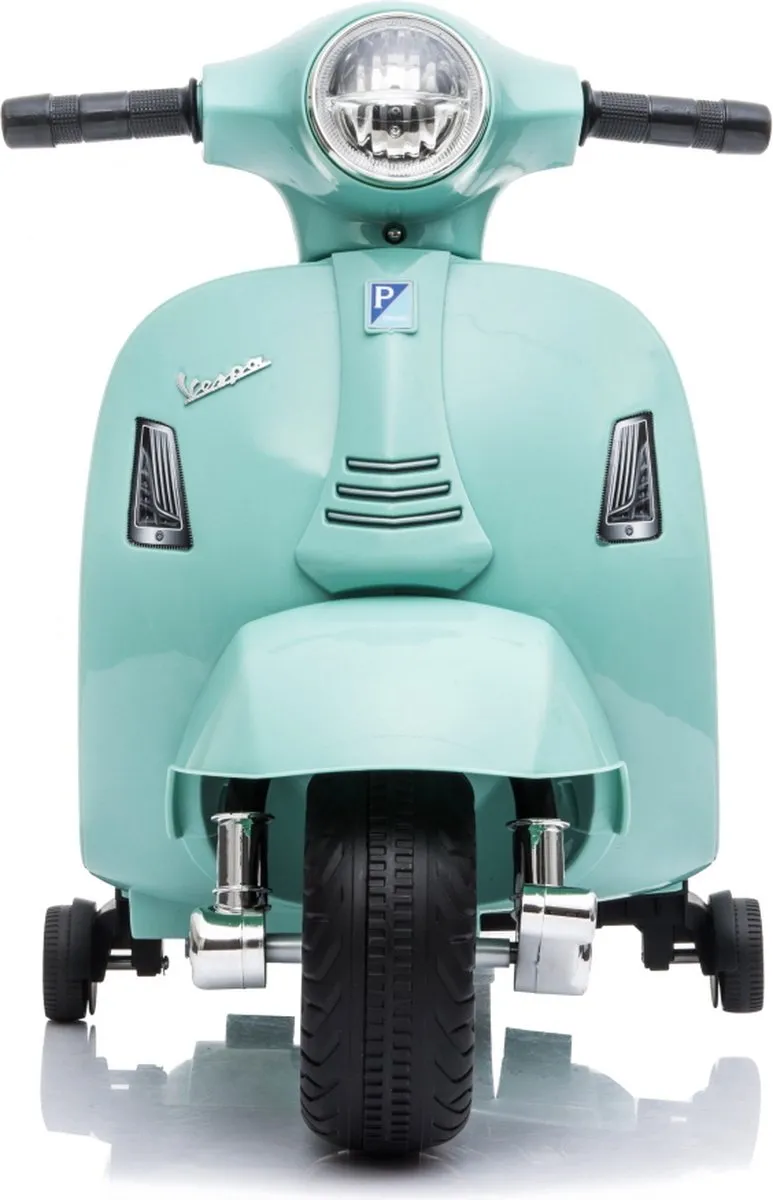 Eco Toys Elektrische Vespa Scooter Stonegreen - Max. 25 kg