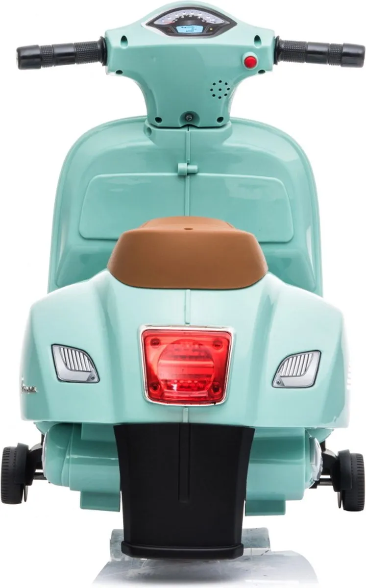 Eco Toys Elektrische Vespa Scooter Stonegreen - Max. 25 kg