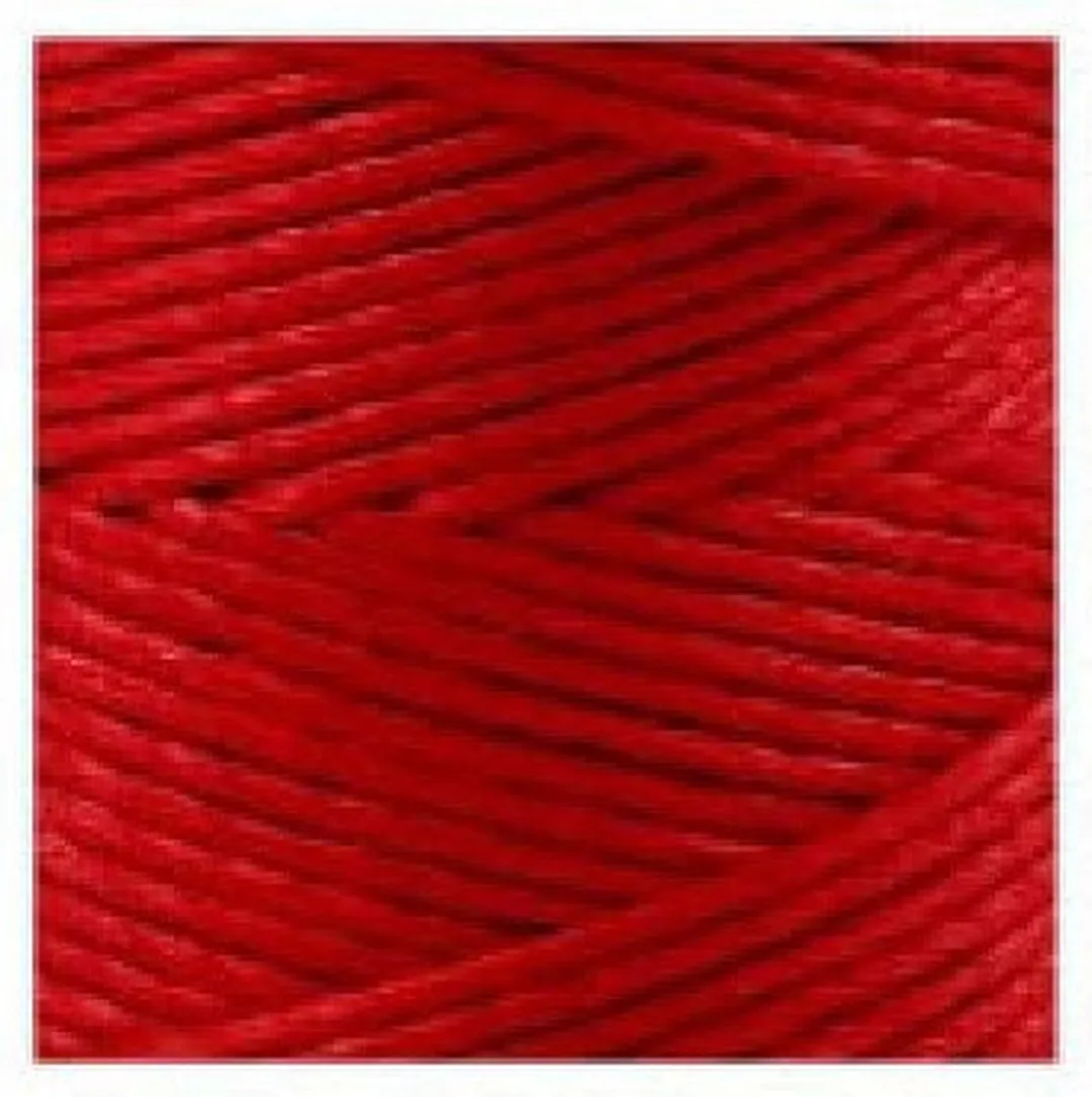 Creativ Company Bamboekoord 1mm - Rood - 65m