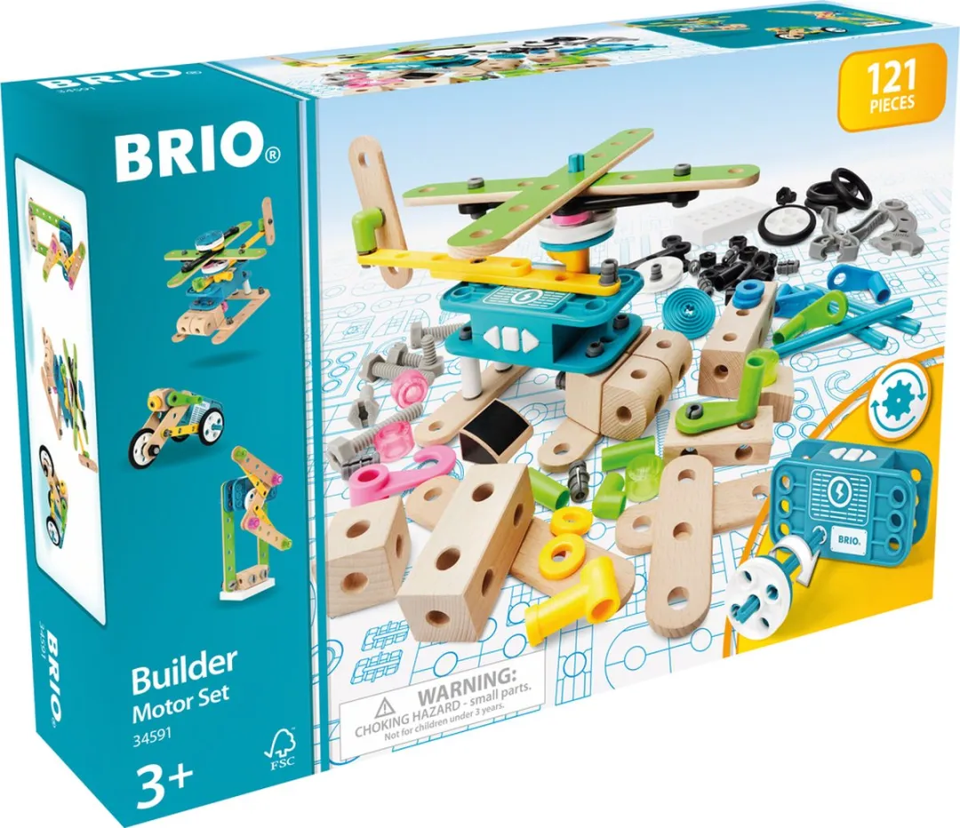 BRIO Builder Motor Set 34591 - Multicolor