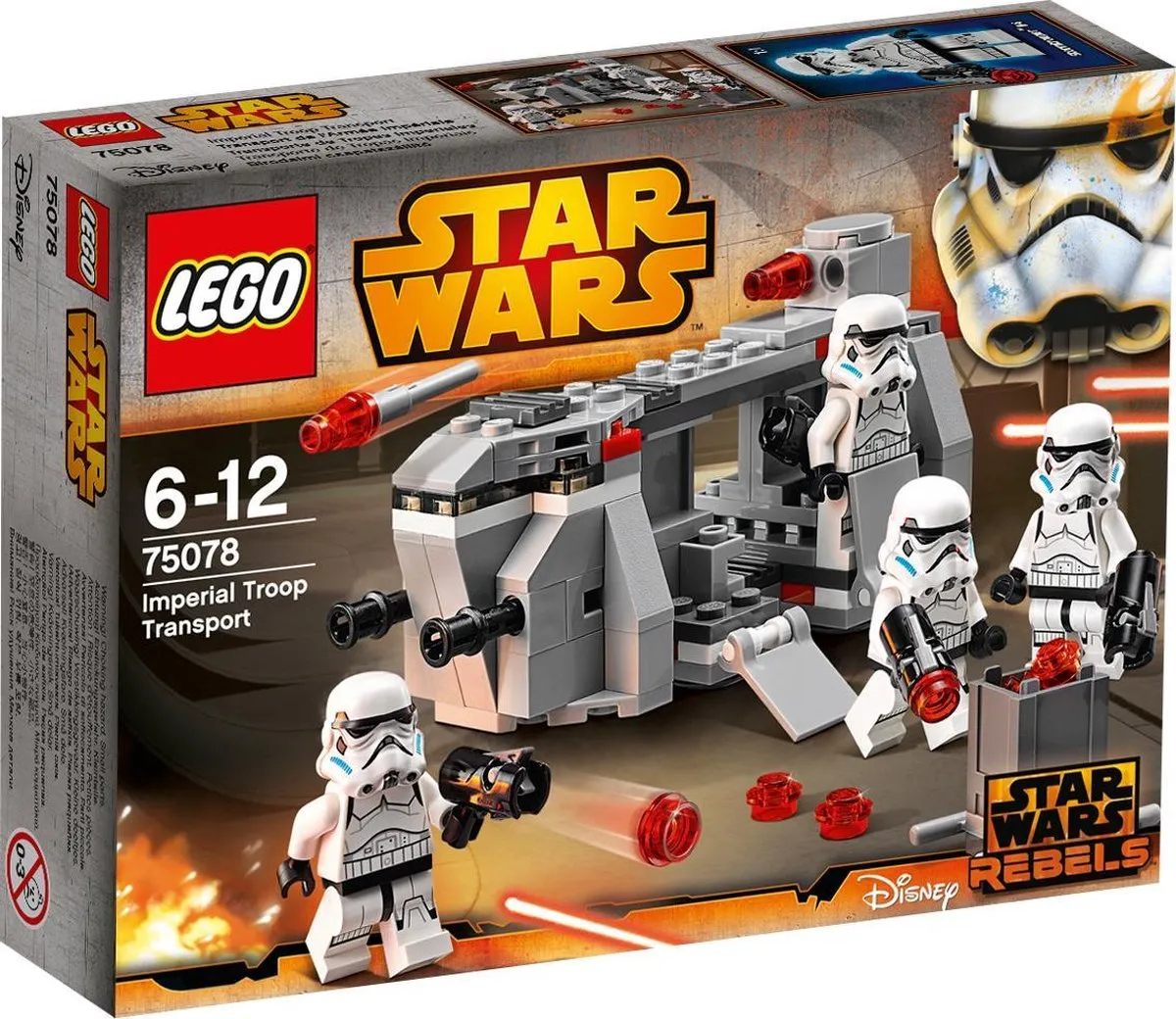LEGO Star Wars Imperial Troop Transport 75078