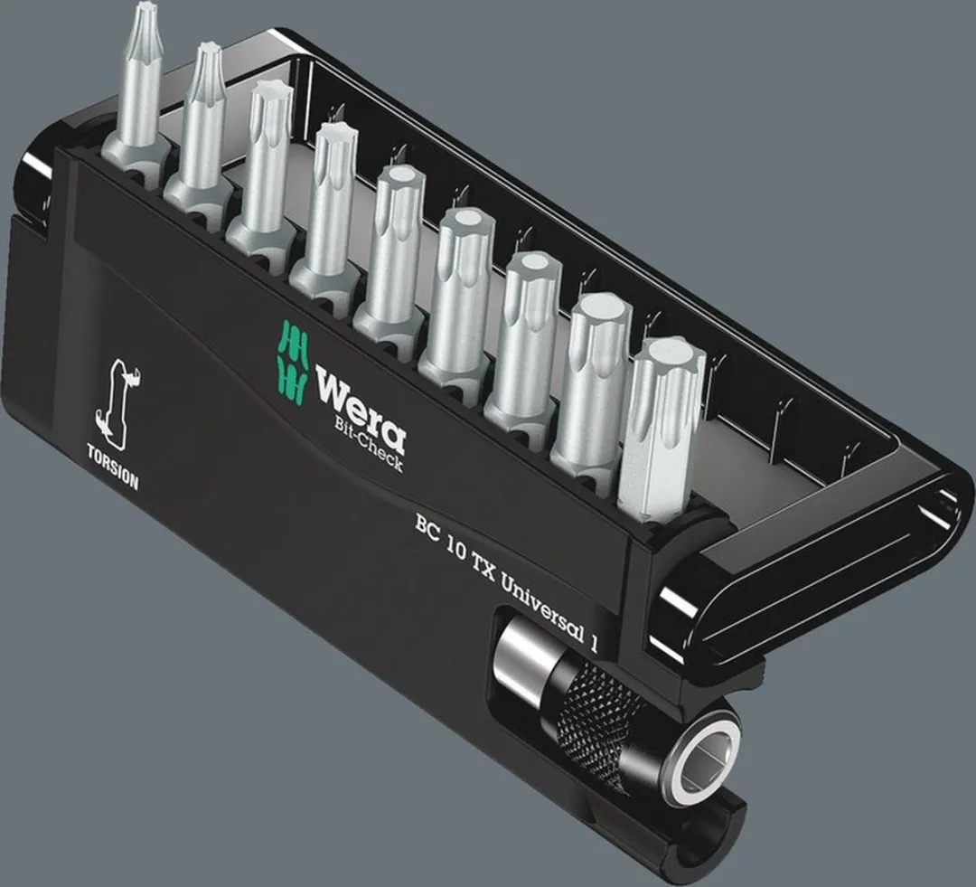 Wera 10-delige Bit-Check 10 Universal Torx Bitset