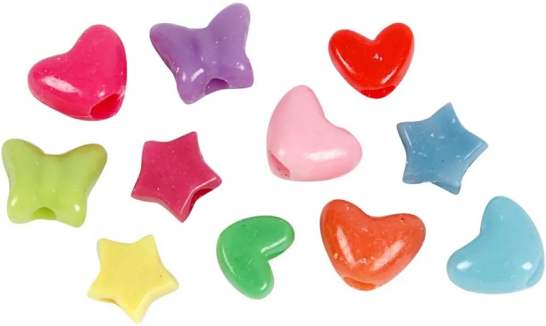Creativ Company Plastic Kralen Figuren 10mm