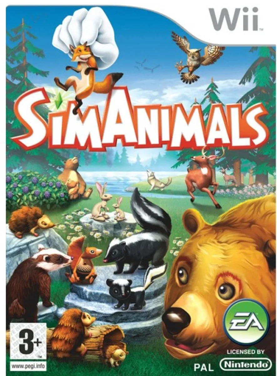 Electronic Arts SimAnimals Wii Game