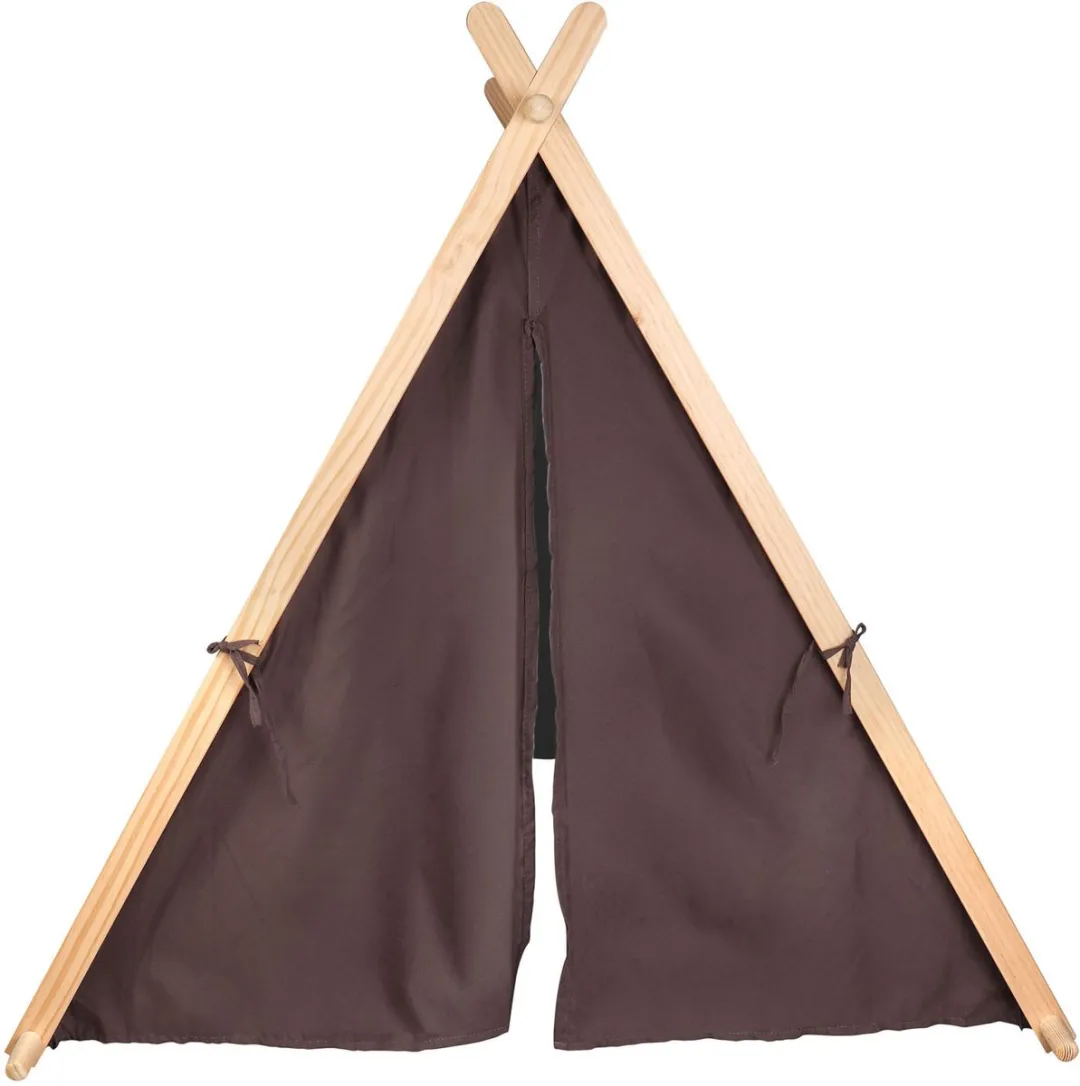 Small Foot Taupe Speeltent Binnen - Multikleur - afbeelding 3 van 5