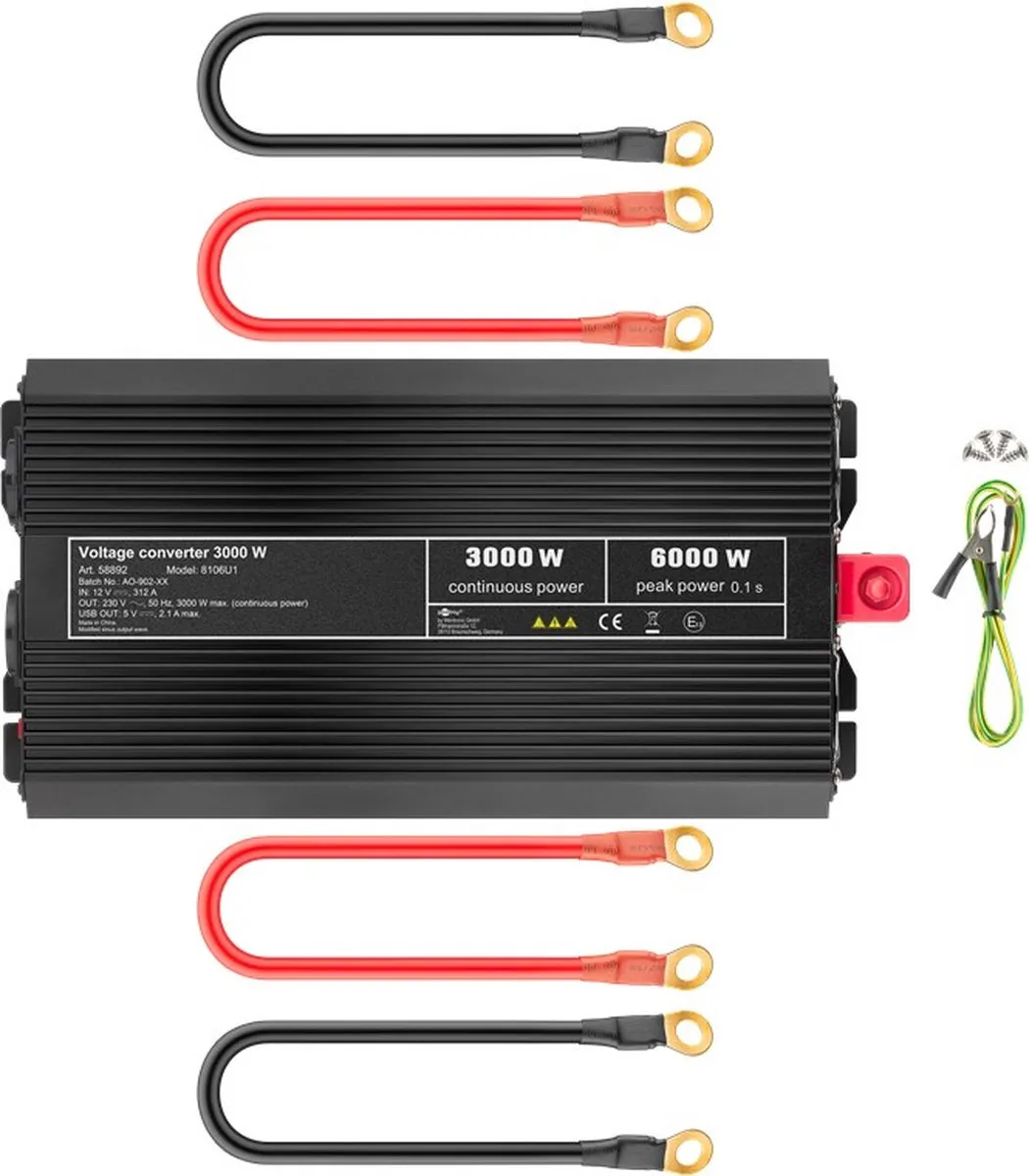 Goobay SPW IT Omvormer 3000W 58892