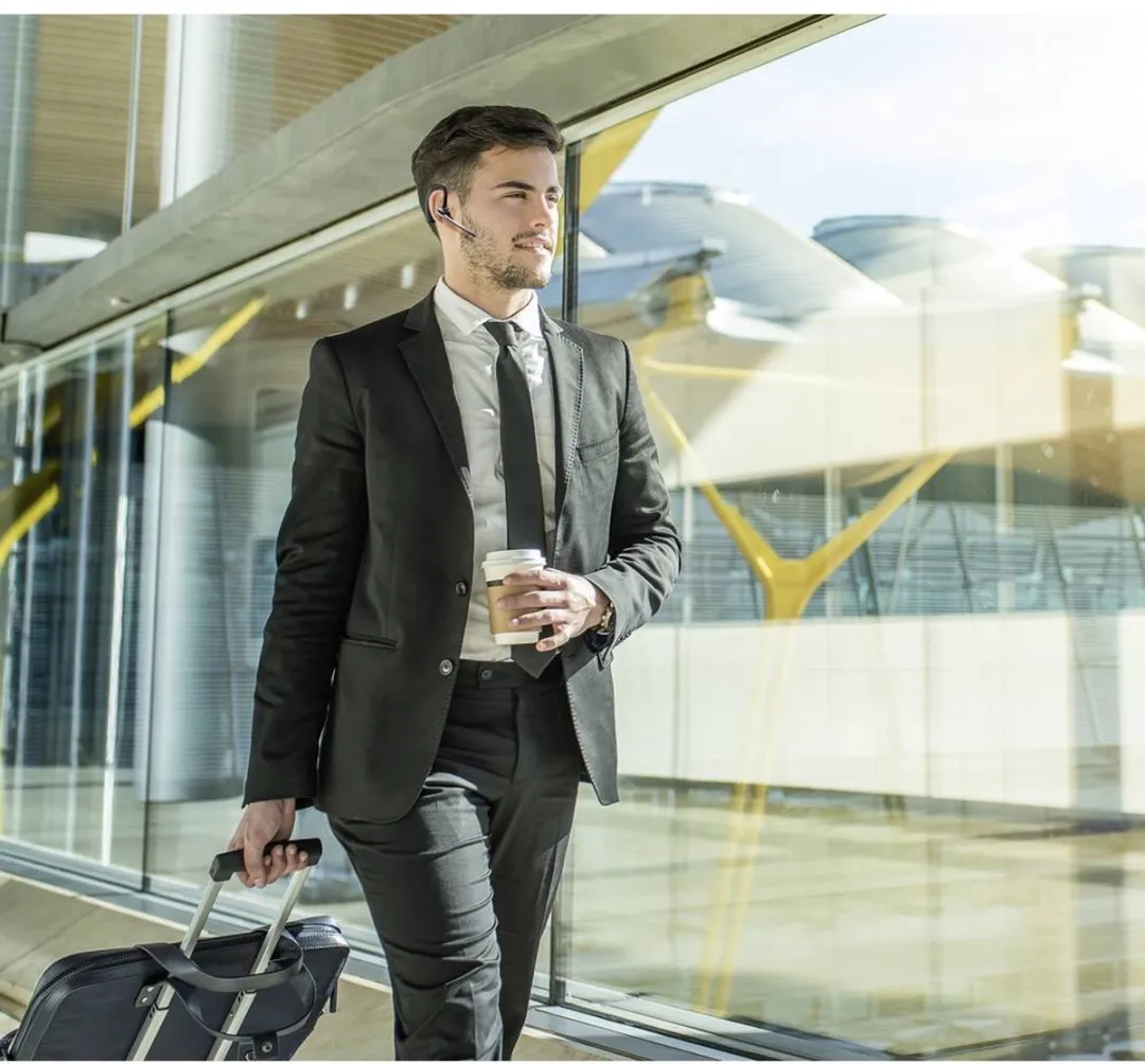 Renkforce RF-WE-500 Bluetooth Headset - Zwart