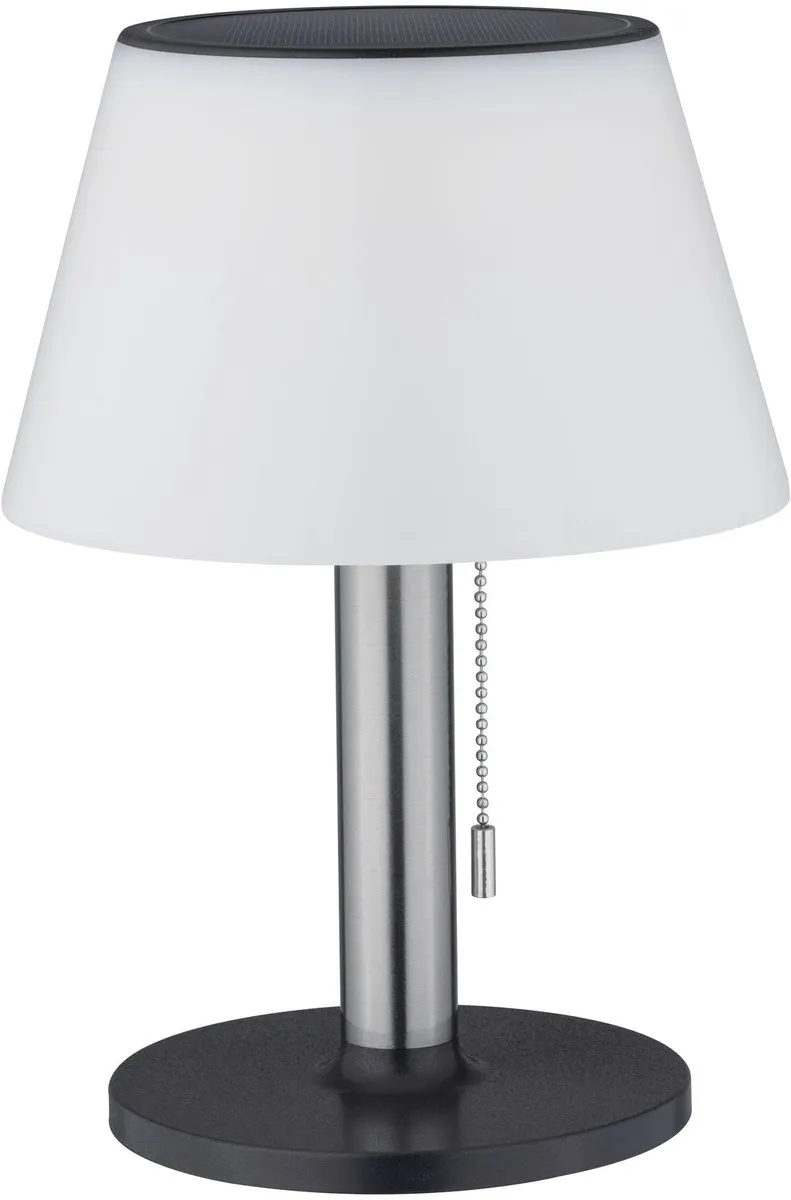 Paulmann Solar LED Tafellamp Lillesol 3-Step-Dim - Edelstaal