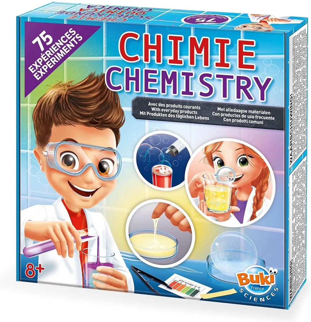Buki France Scheikunde Set 75 Experimenten 8363EU