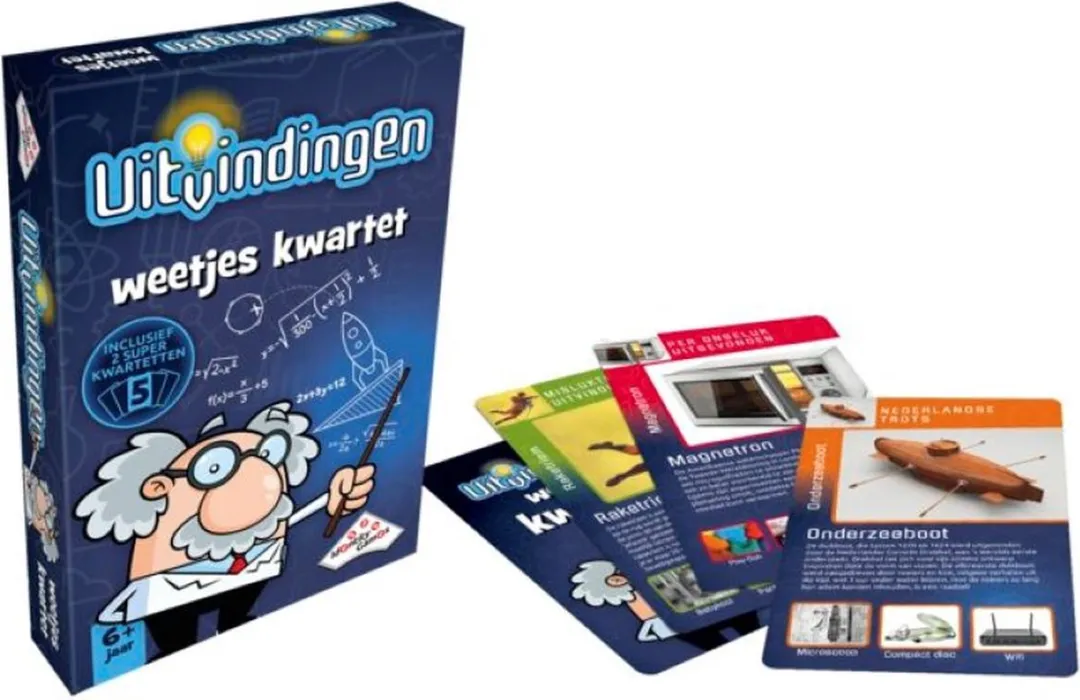 Identity Games Uitvindingen Weetjes Kwartet - Educatief